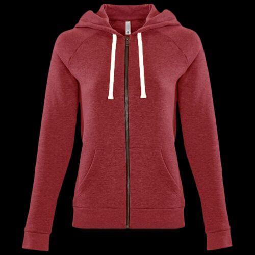 Women's Malibu Raglan Full-Zip Hoodie Sweatshirt Thumbnail