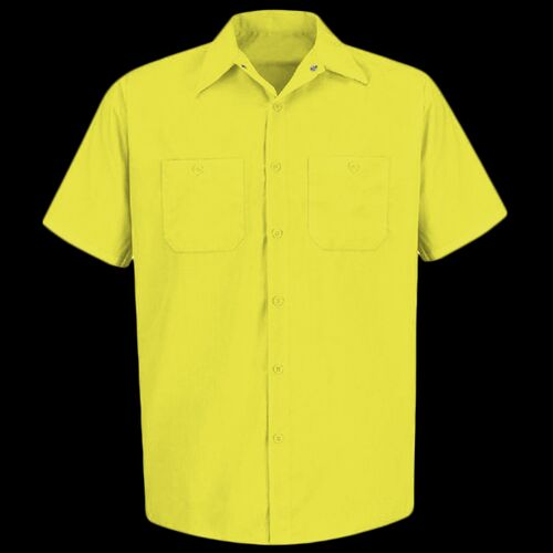 Men's Tall Enhanced Visibility Short Sleeve Work Shirt Thumbnail