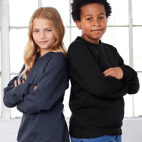 Youth Sponge Fleece Crewneck Sweatshirt Thumbnail