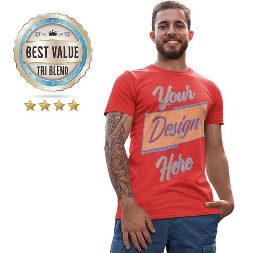 PC330 - Port and Company Unisex Tri Blend T-shirt Thumbnail