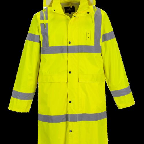UH445 - PORTWEST HI-VIS CLASSIC RAIN COAT  Thumbnail