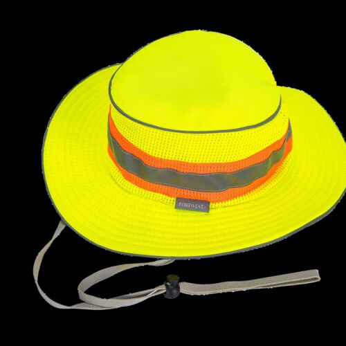 HA15 - PORTWEST FULL BRIM REFLECTIVE HI VIZ RANGER HAT As Low As $8.55 Embroidered Thumbnail
