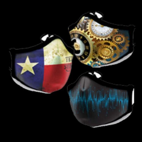 Youth Dye-sublimated 3 Layer Face Mask with Filter Pocket Thumbnail